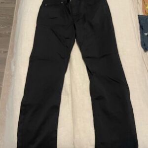 Prana Men's Relaxed Black Jeans